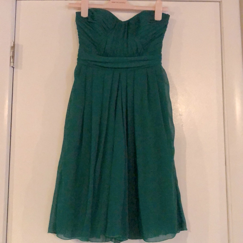 Fun Green Chiffon Dress